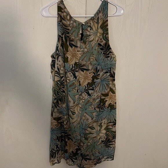 Signature By Robbie Bee Tropical Print Dress - Picture 2 of 4